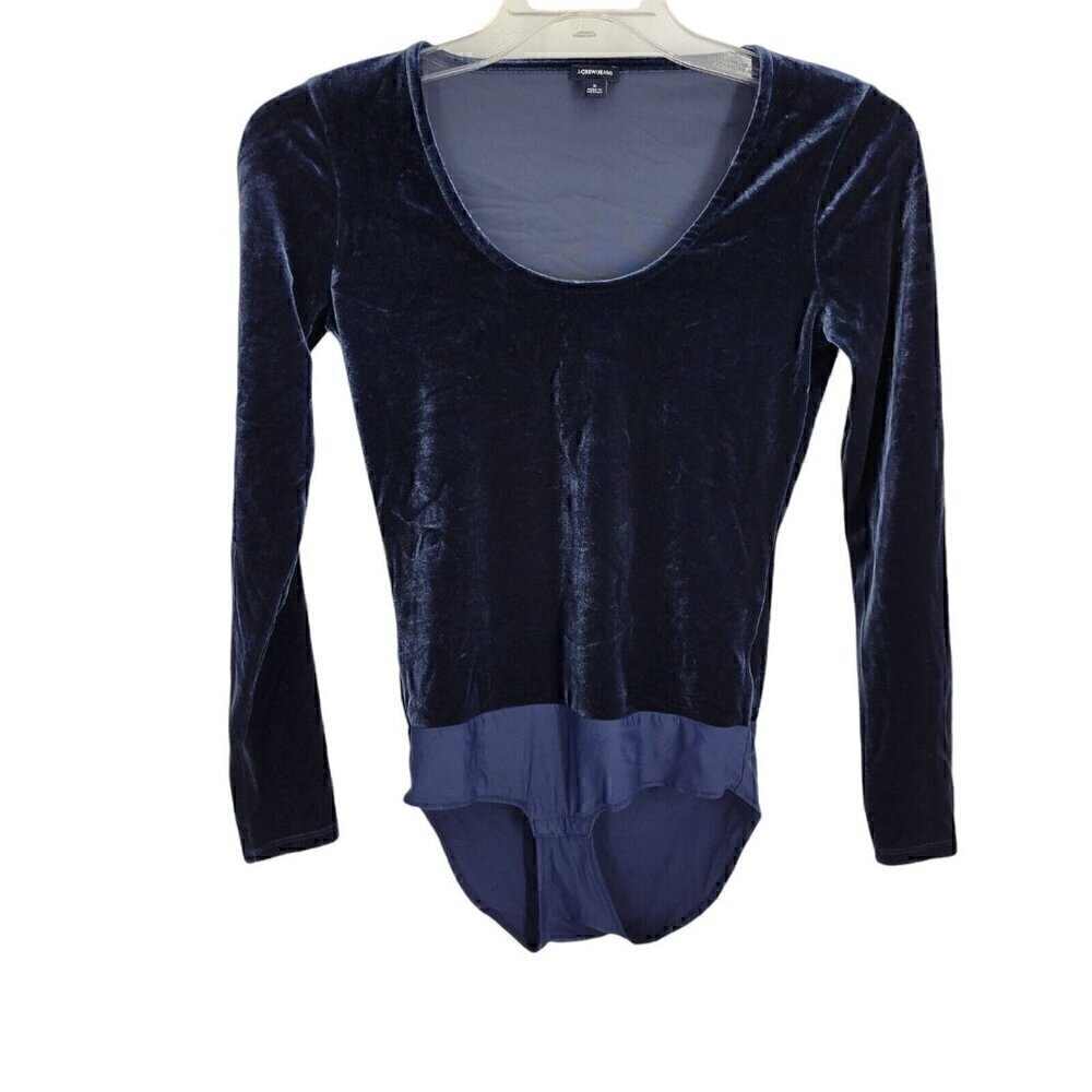 J Crew Stretch Velvet Bodysuit Small Balletcore witchy fairy grunge whimsigoth